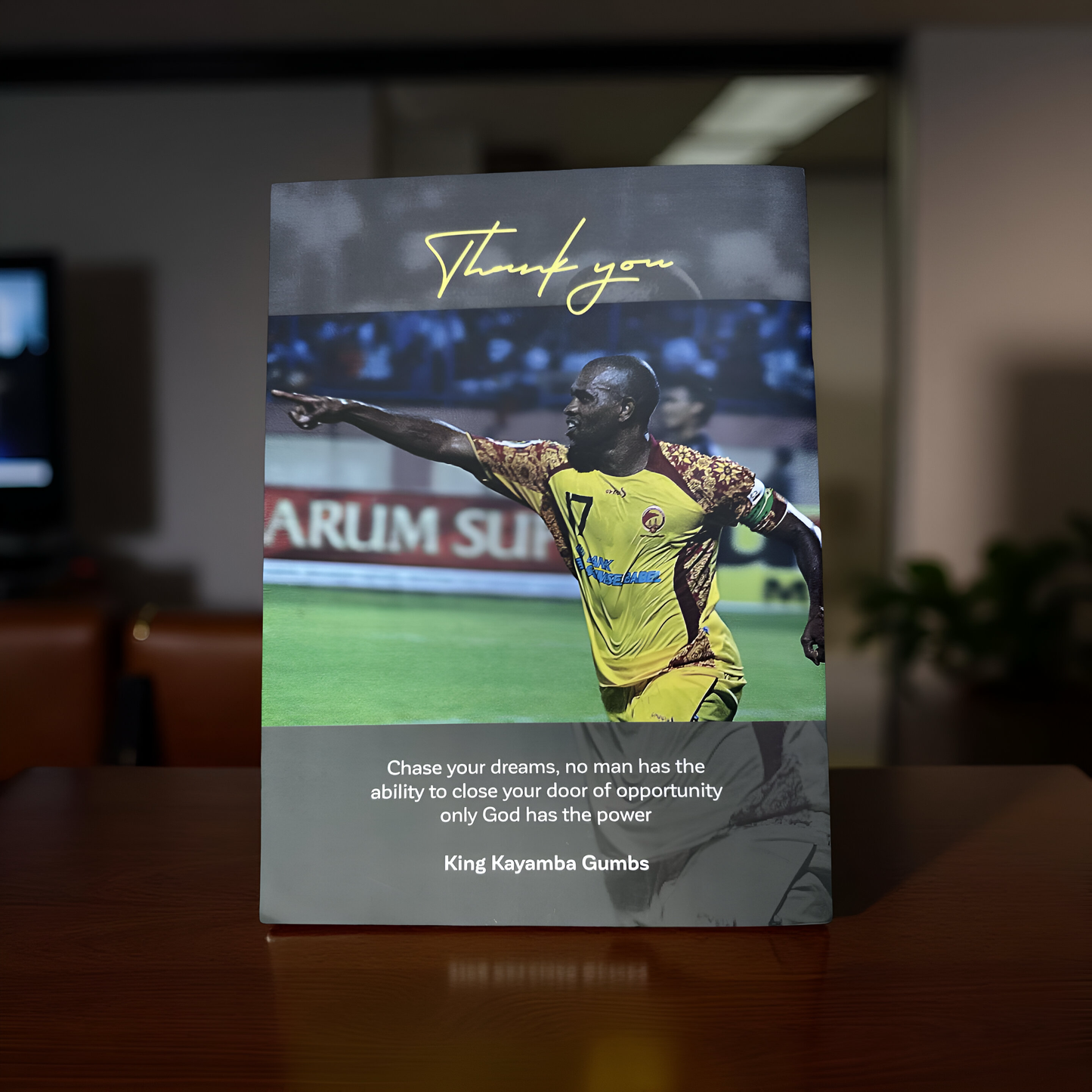 Kayamba Legend Series: Honorary Jersey of Excellence (Red, Short Sleeve)