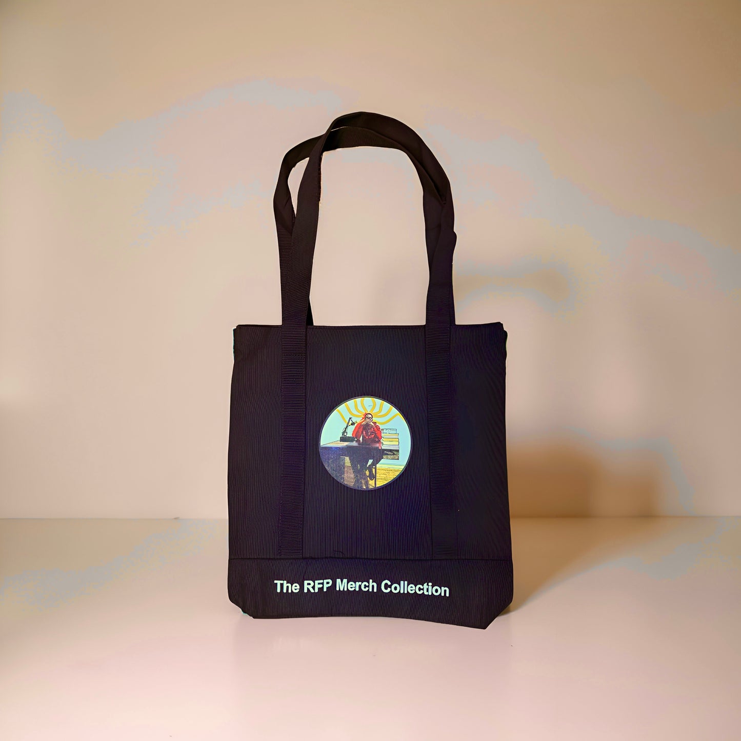 Renaissance Black Signature Tote – Minimal. Bold. Elevated.