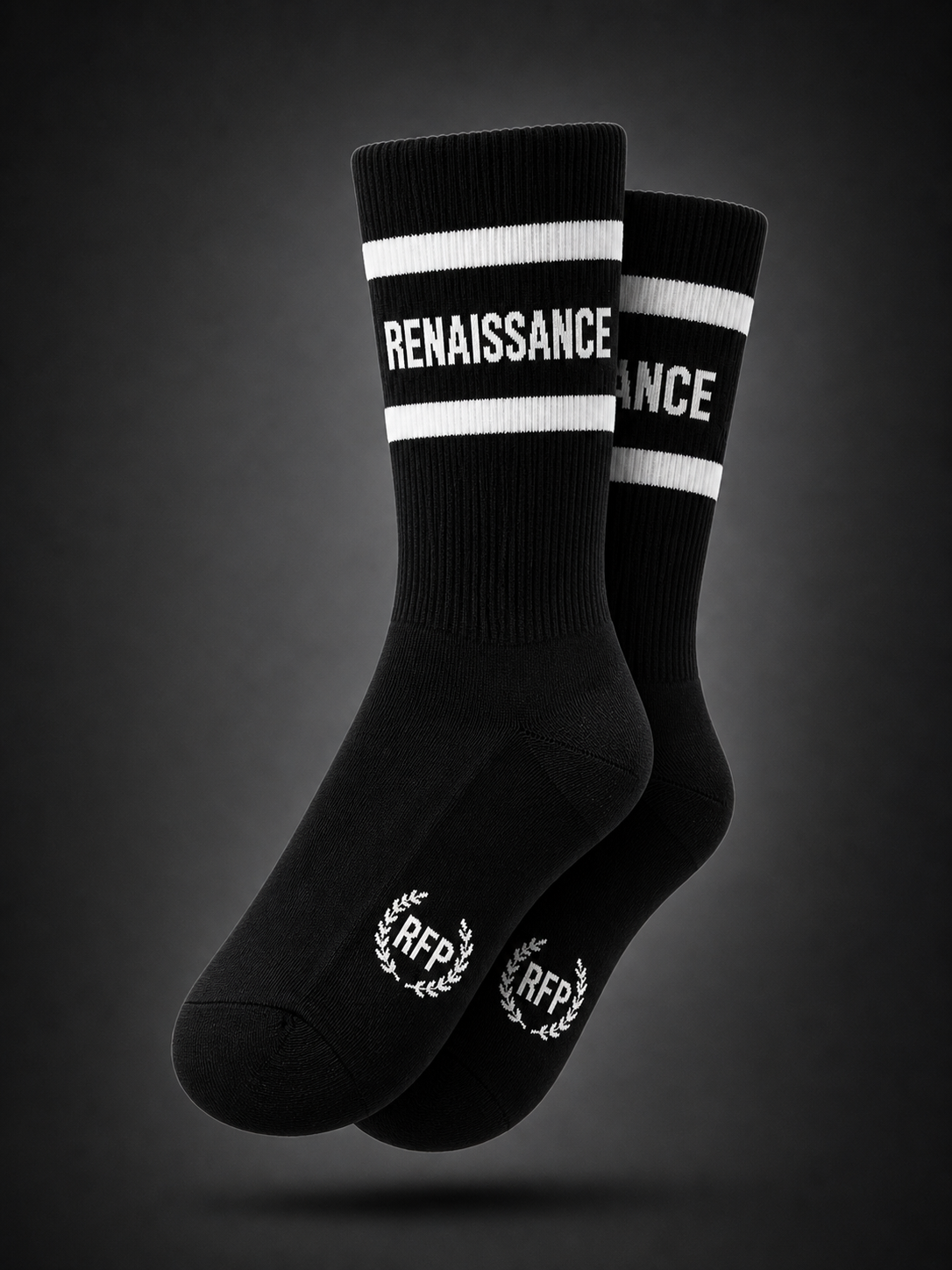 The Renaissance Sock — Black