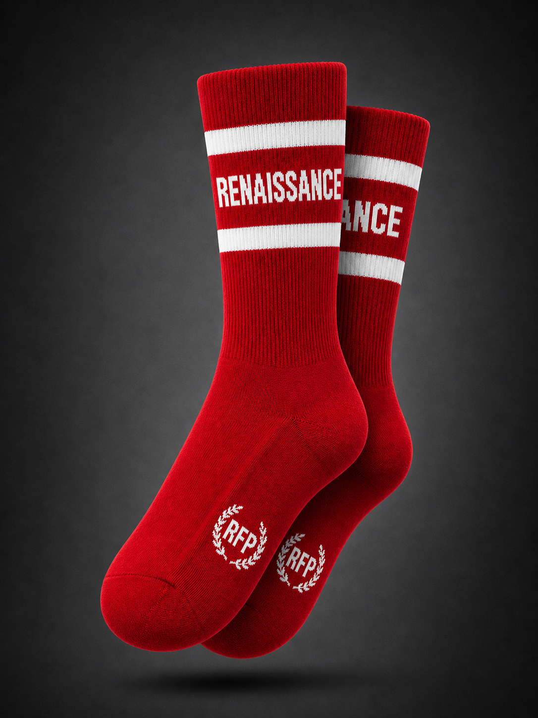 The Renaissance Sock — Red
