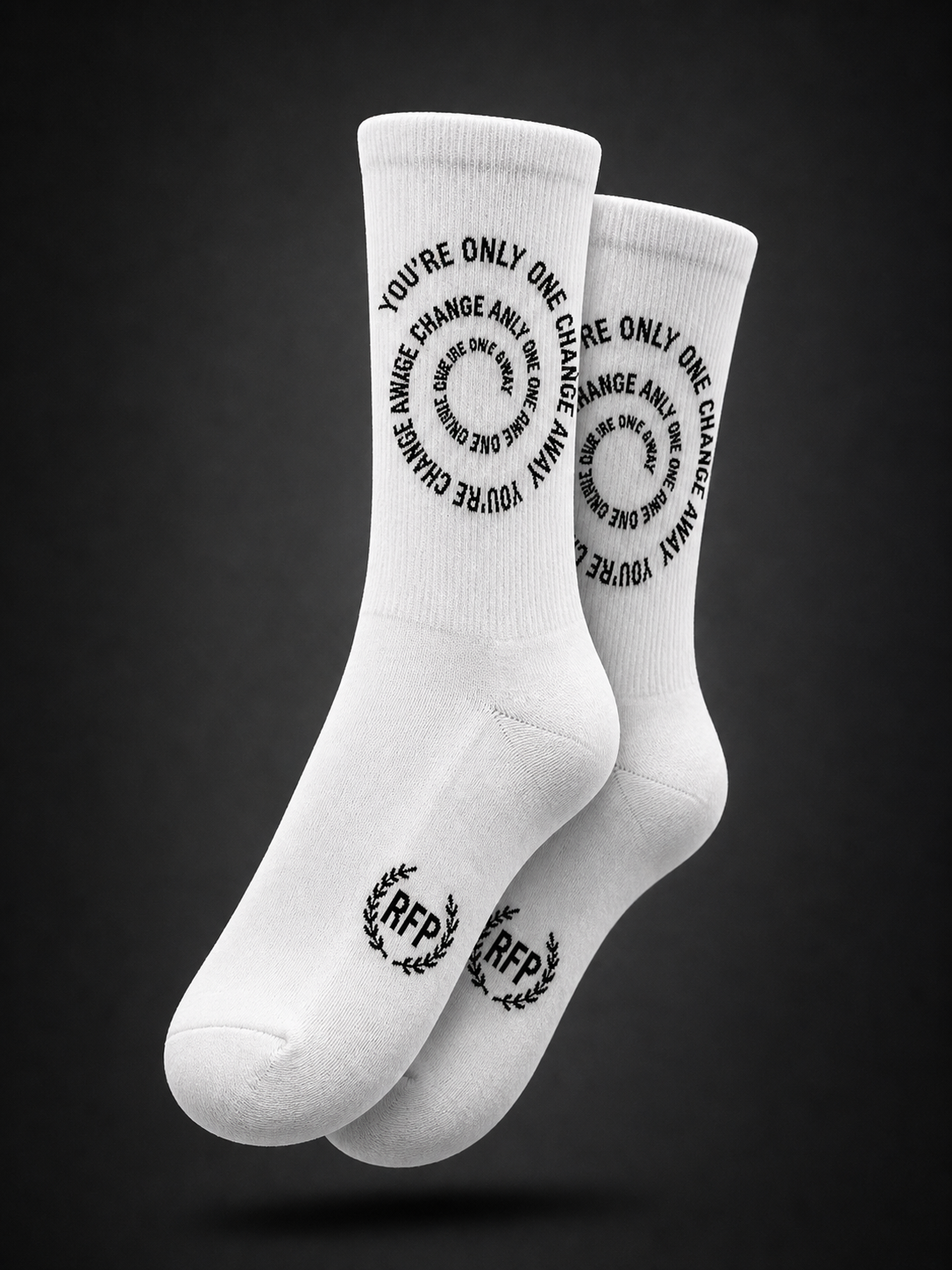 One Change Away — Spiral / White