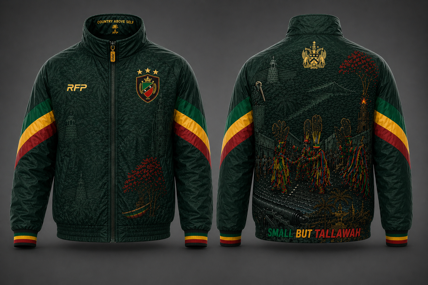 Carnival in the Canopy Windbreaker Jacket