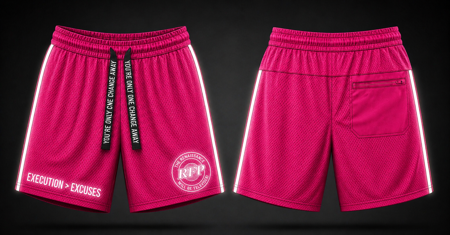 RFP Execution Shorts - The Disruptor Magenta