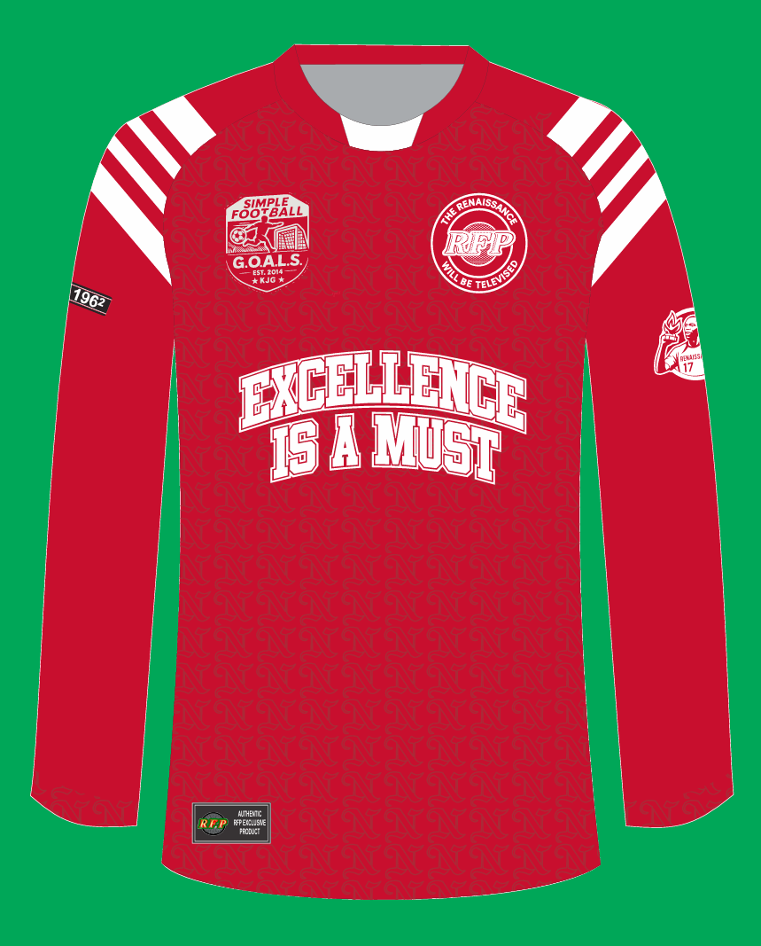 Kayamba Legend Series: Honorary Jersey of Excellence (Red, Long Sleeve)