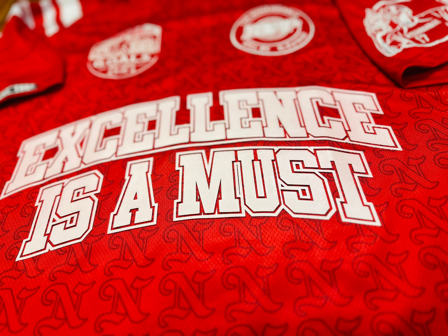 Kayamba Legend Series: Honorary Jersey of Excellence (Red, Short Sleeve)