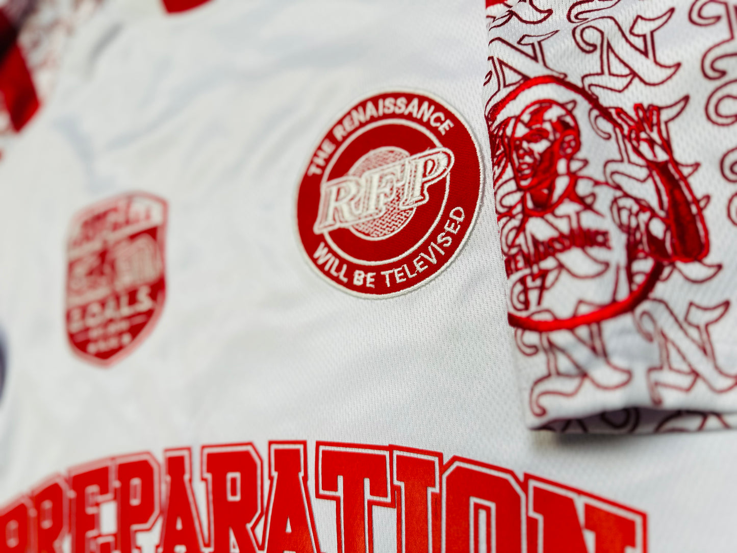Kayamba Legend Series: Honorary Jersey of Preparation (White, Short Sleeve)