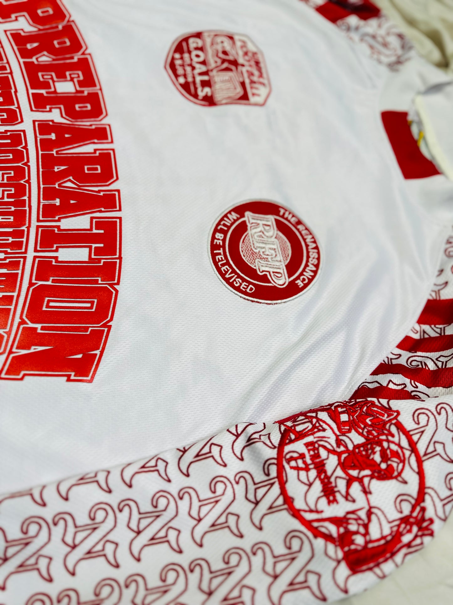 Kayamba Legend Series: Honorary Jersey of Preparation (White, Long Sleeve)