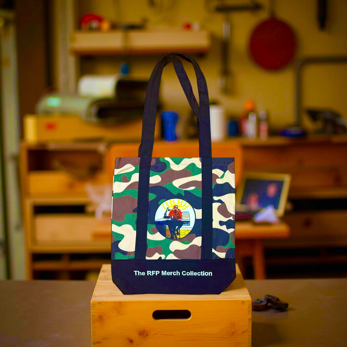 Renaissance Camo Tote Bag – Built for Creators, Thinkers & Movers