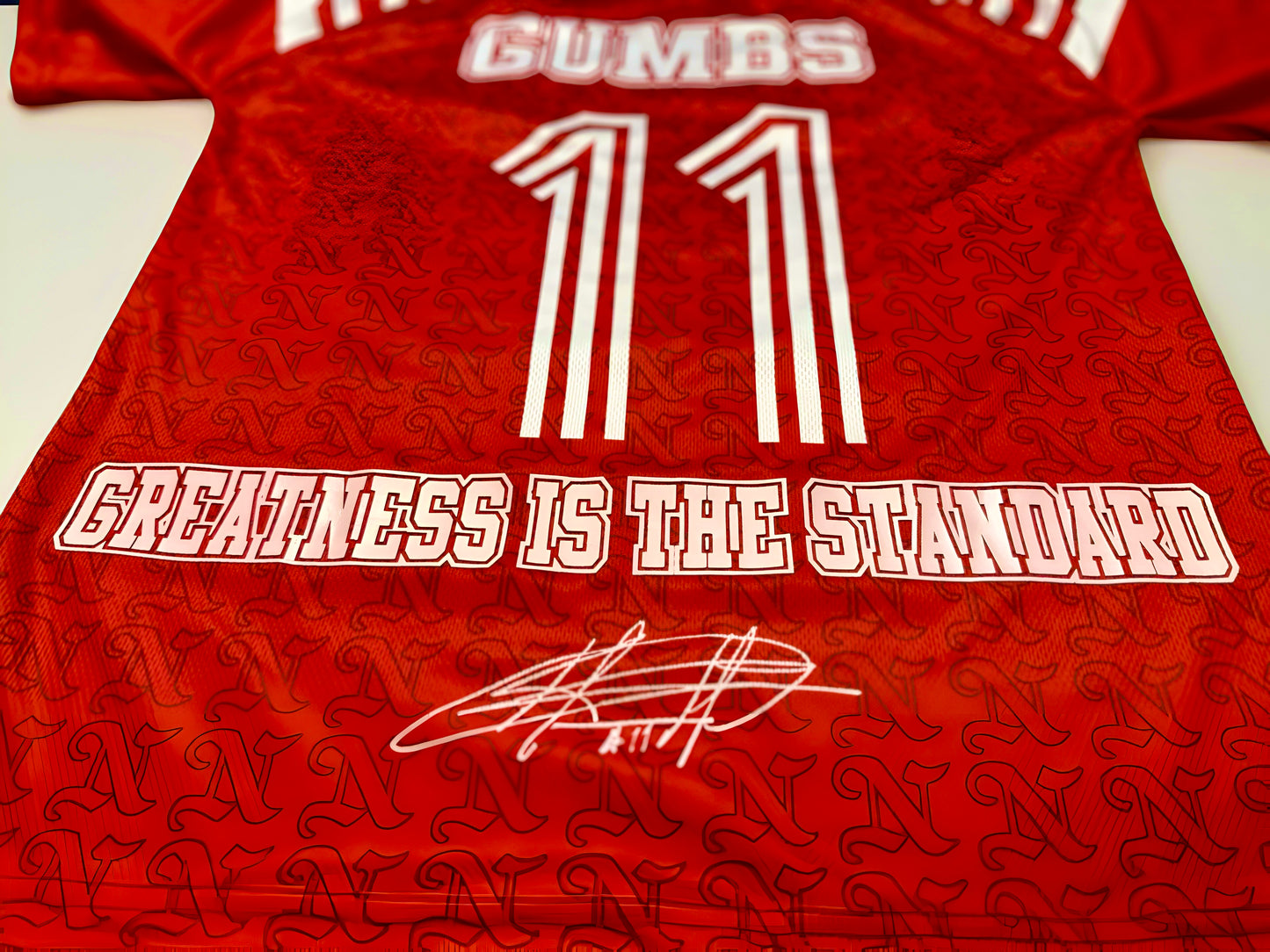 Kayamba Legend Series: Honorary Jersey of Excellence (Red, Short Sleeve)