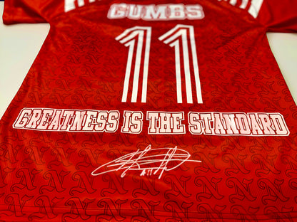 Kayamba Legend Series: Honorary Jersey of Excellence (Red, Short Sleeve)