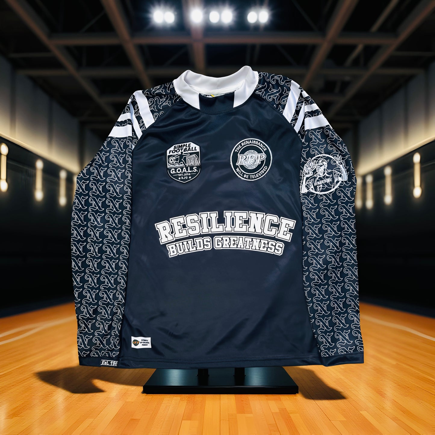 Kayamba Legend Series: Honorary Jersey of Resilience (Black, Long Sleeve)