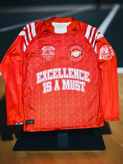 Kayamba Legend Series: Honorary Jersey of Excellence (Red, Long Sleeve)