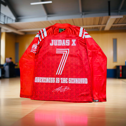 Kayamba Legend Series: Honorary Jersey of Excellence (Red, Long Sleeve)
