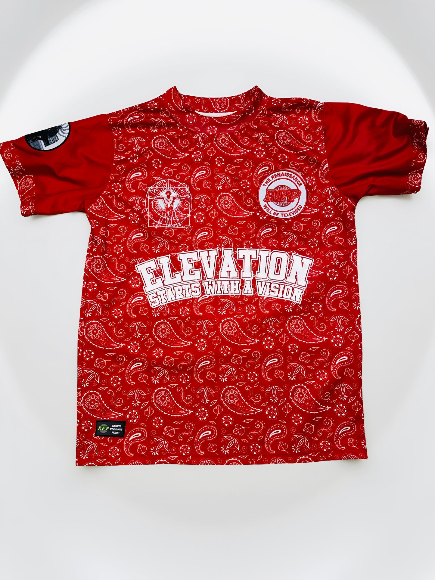 Red Bandana Renaissance Jersey – Short Sleeve