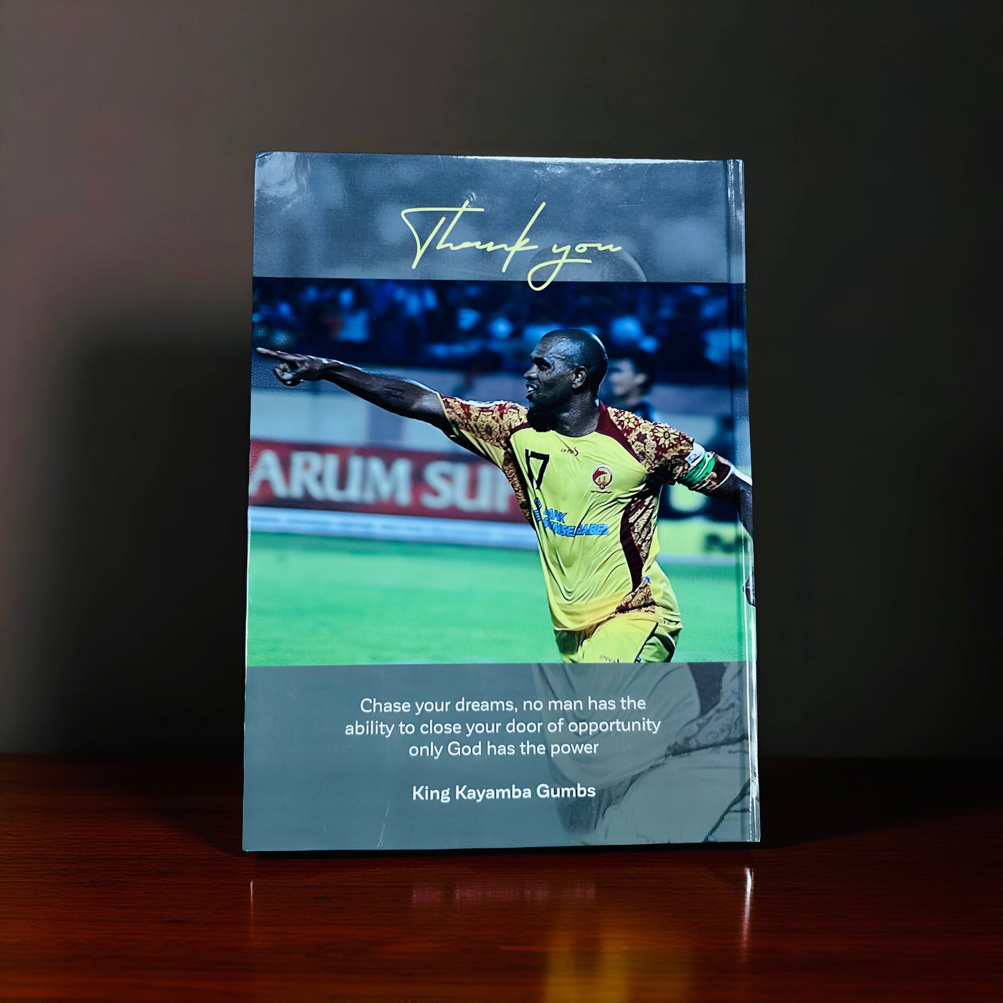 King Kayamba Gumbs Soccer Magazine & Player Card – Legacy Edition