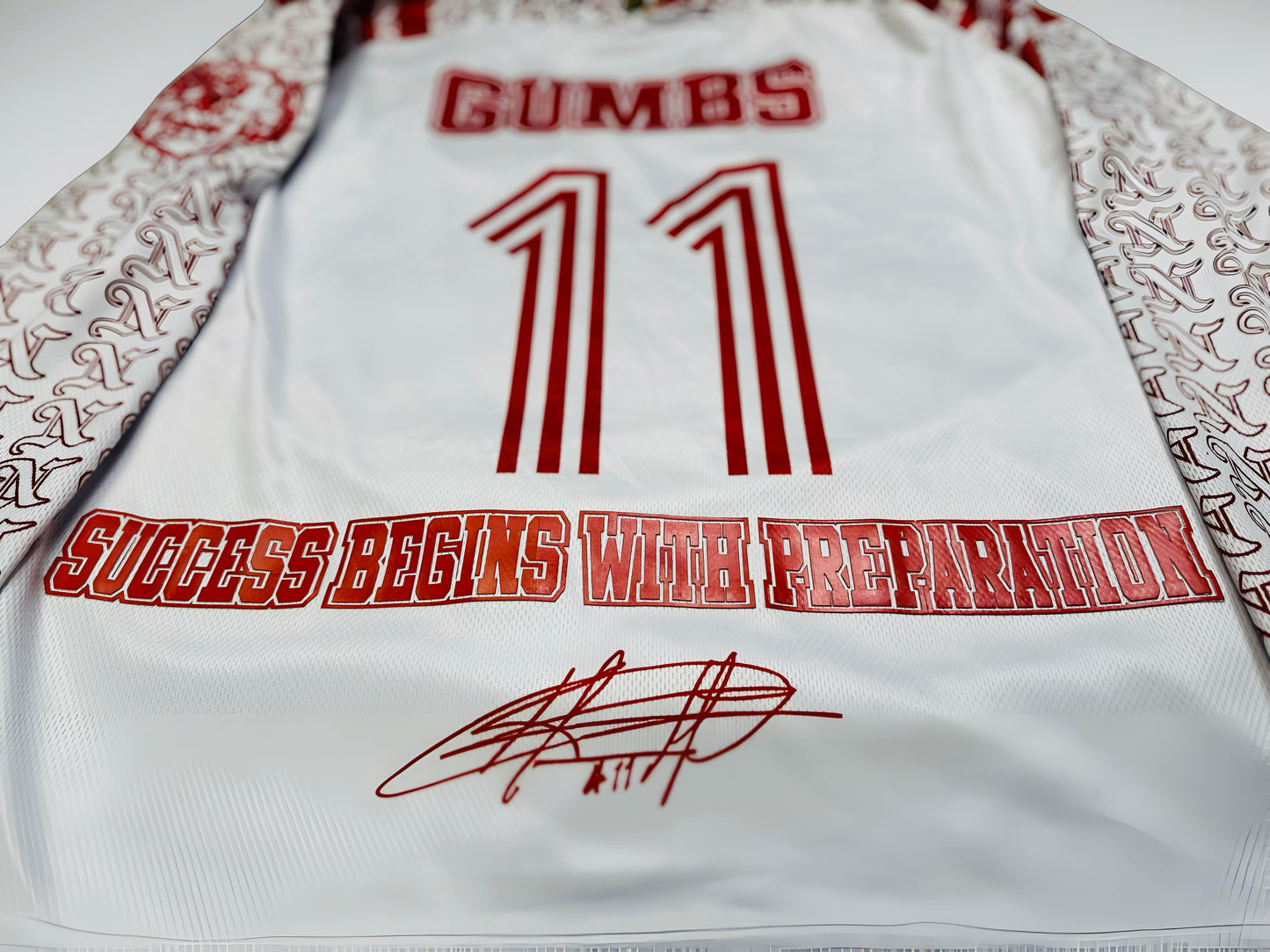 Kayamba Legend Series: Honorary Jersey of Preparation (White, Long Sleeve)