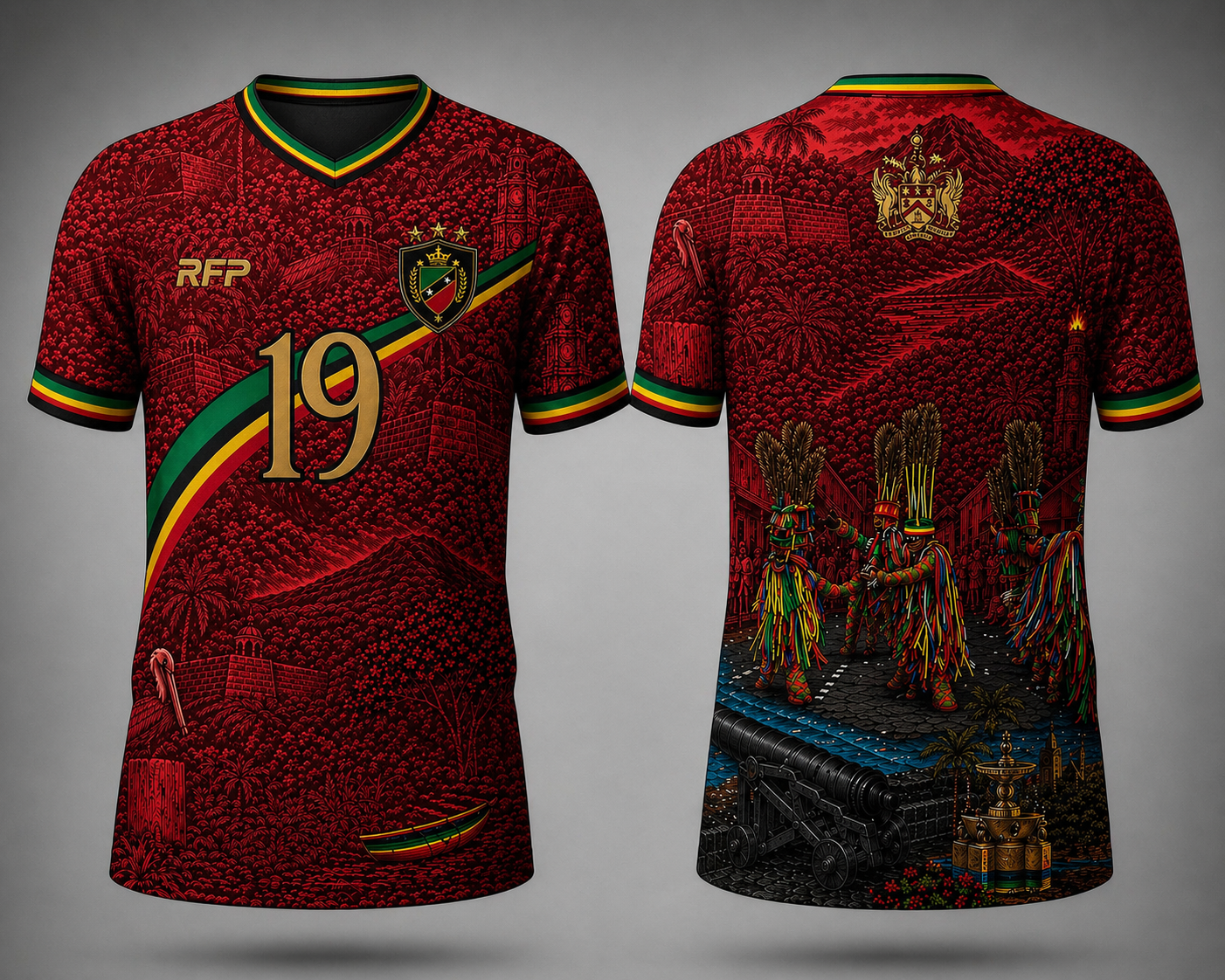 Fire On The Hill Soccer Jersey