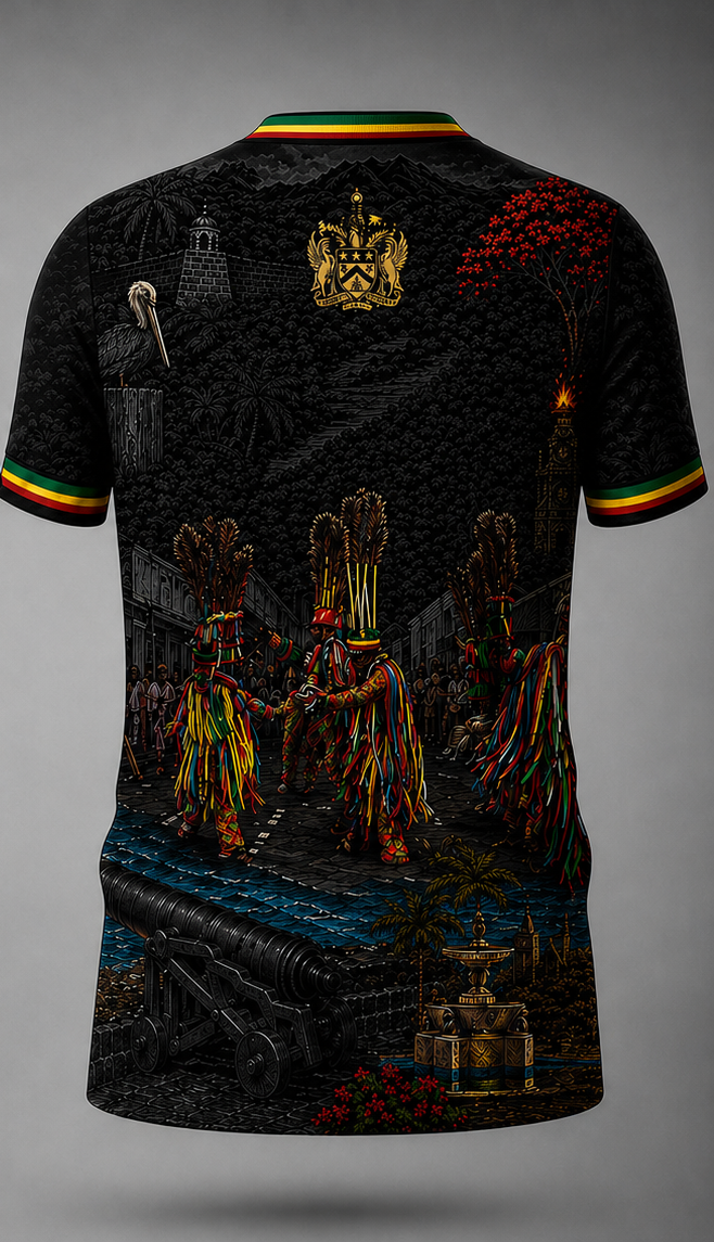 Carnival After Dark Soccer Jersey