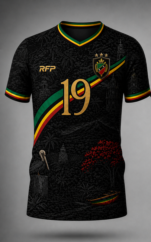 Carnival After Dark Soccer Jersey