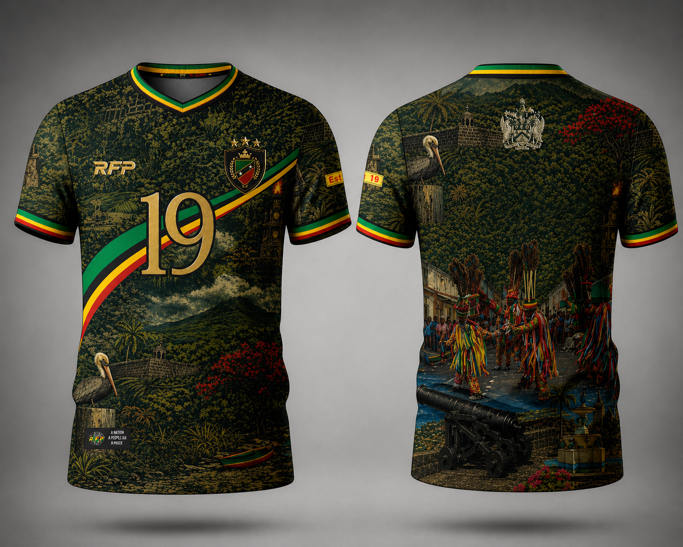 Sugar & Fire Soccer Jersey