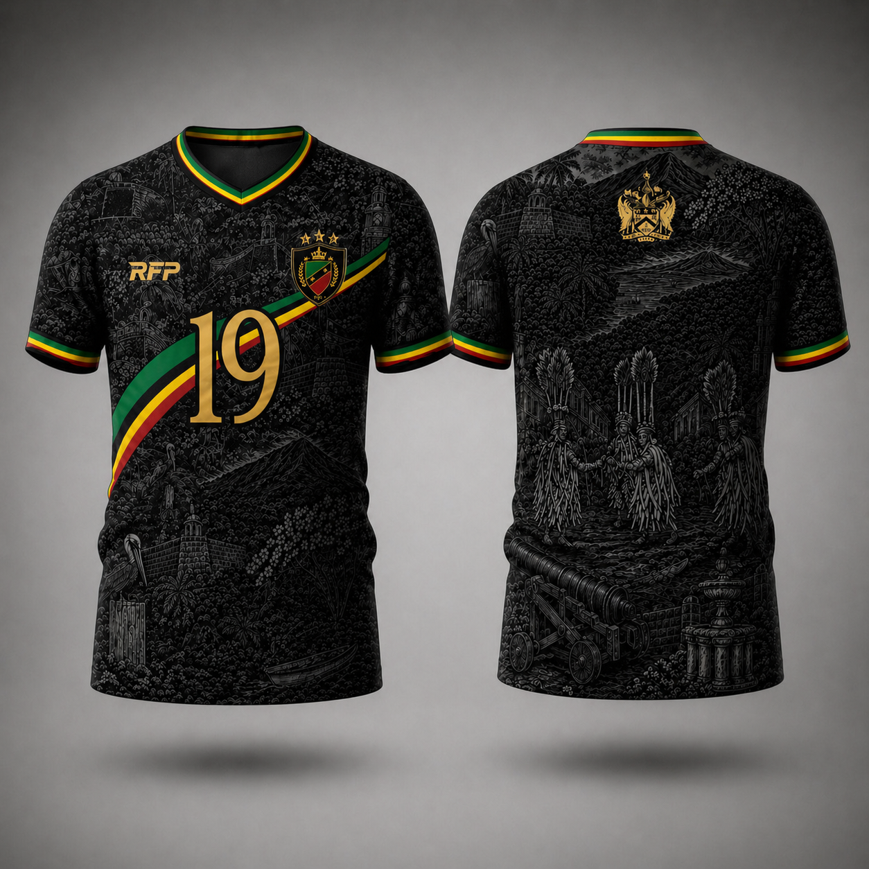 Midnight Monument Soccer Jersey