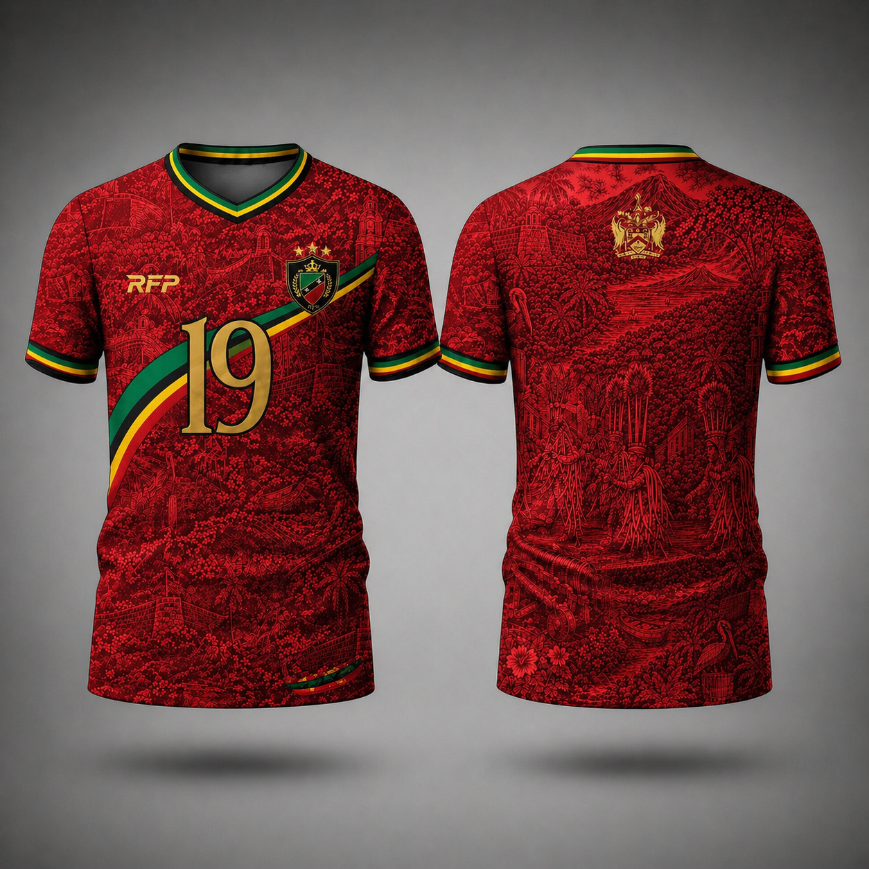 Crimson Covenant Soccer Jersey