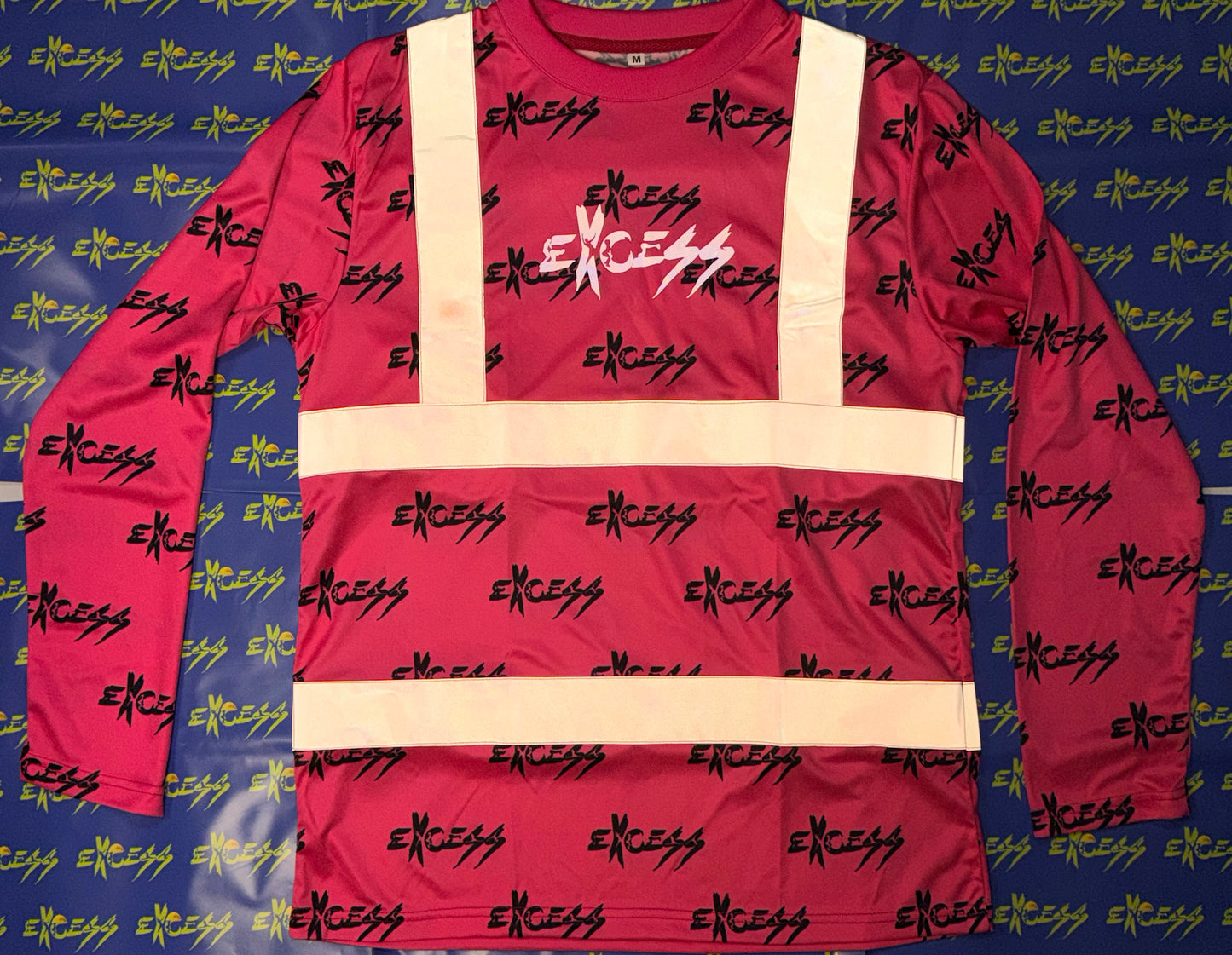 Road Work High-Visibility Construction Shirt — Excess Edition - Pink