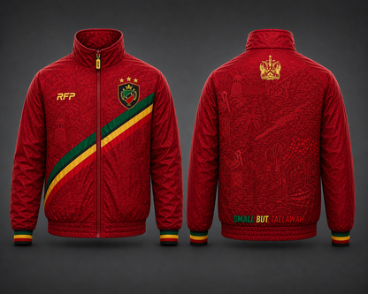 The Liaison - Red Windbreaker Jacket