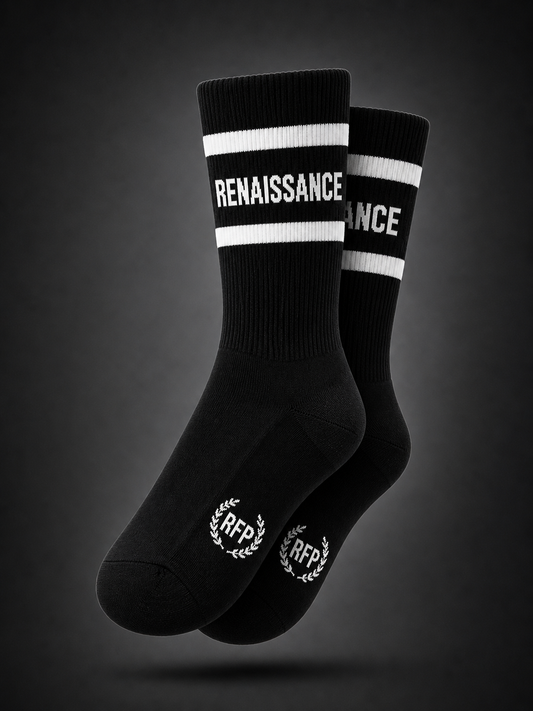 The Renaissance Sock — Black