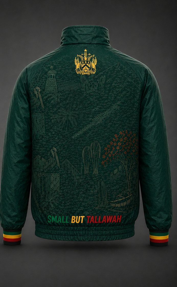 The Liaison — Green Windbreaker Jacket