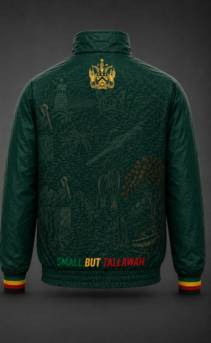 The Liaison — Green Windbreaker Jacket