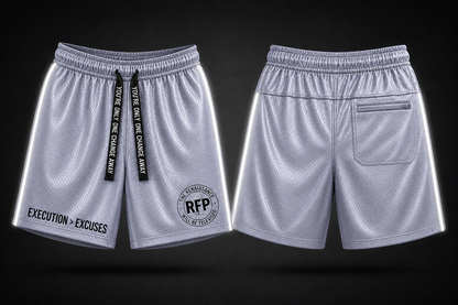 RFP Execution Shorts - The Revelation Mirror Silver · Fully Reflective
