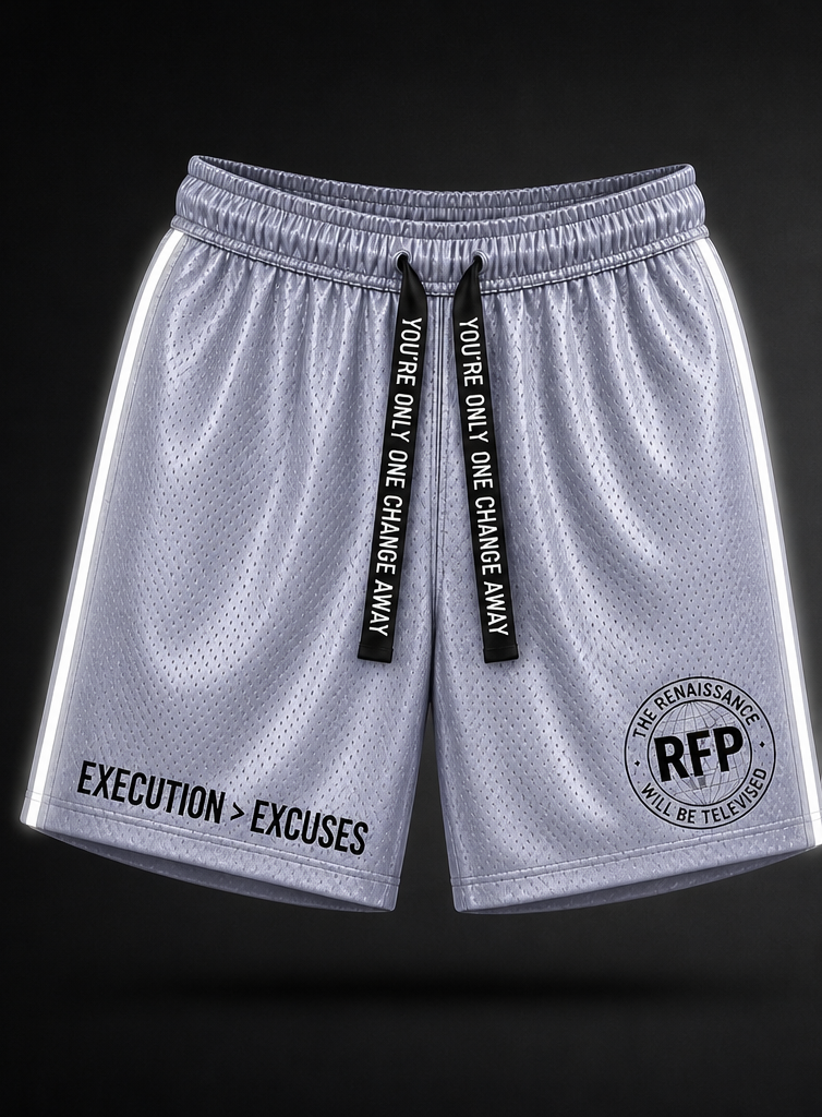 RFP Execution Shorts - The Revelation Mirror Silver · Fully Reflective
