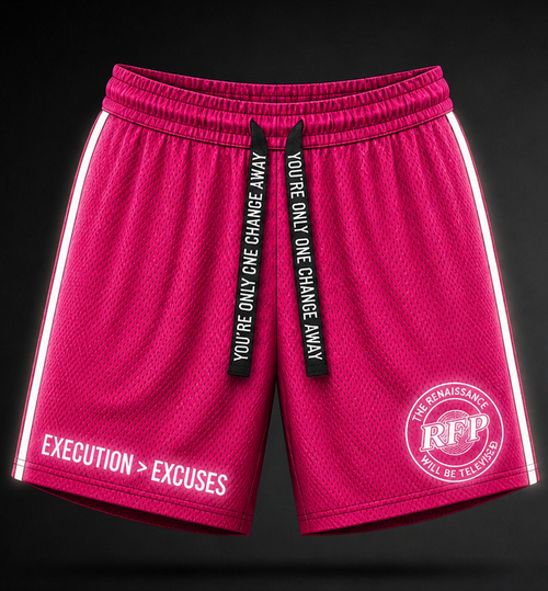 RFP Execution Shorts — Disruptor Magenta — front