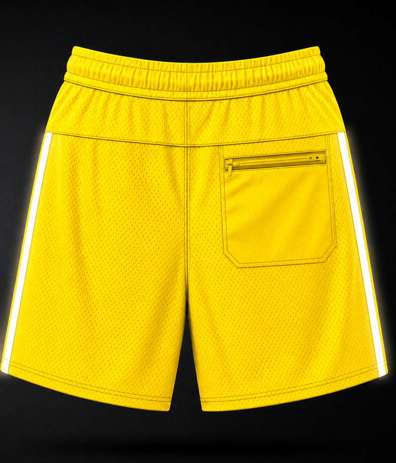 RFP Execution Shorts - The Ascent Solar Gold · Yellow