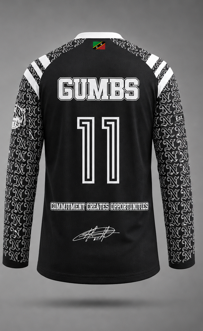 Kayamba Legend Series: Honorary Jersey of Resilience (Black, Long Sleeve)
