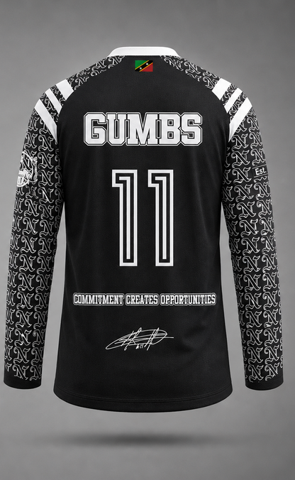 Kayamba Legend Series: Honorary Jersey of Resilience (Black, Long Sleeve)