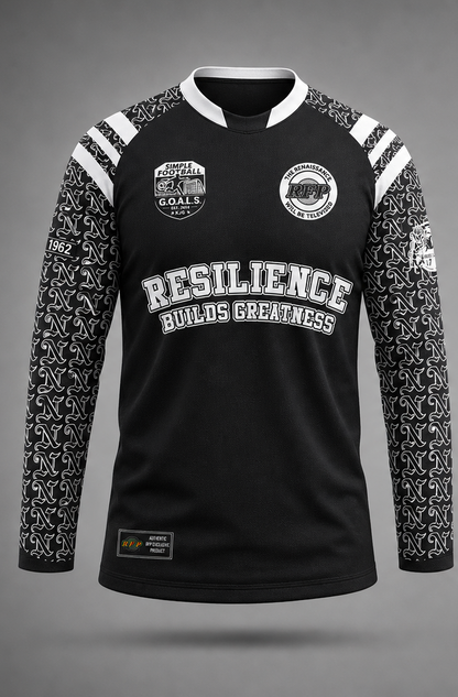 Kayamba Legend Series: Honorary Jersey of Resilience (Black, Long Sleeve)