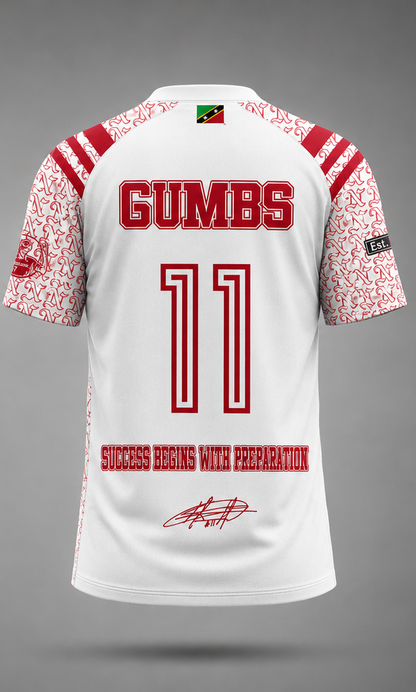 Kayamba Legend Series: Honorary Jersey of Preparation (White, Short Sleeve)