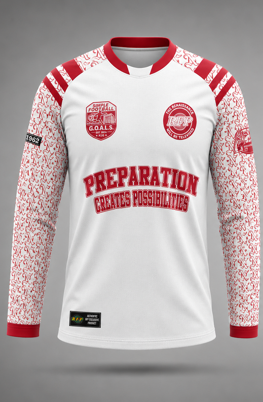 Kayamba Legend Series: Honorary Jersey of Preparation (White, Long Sleeve)