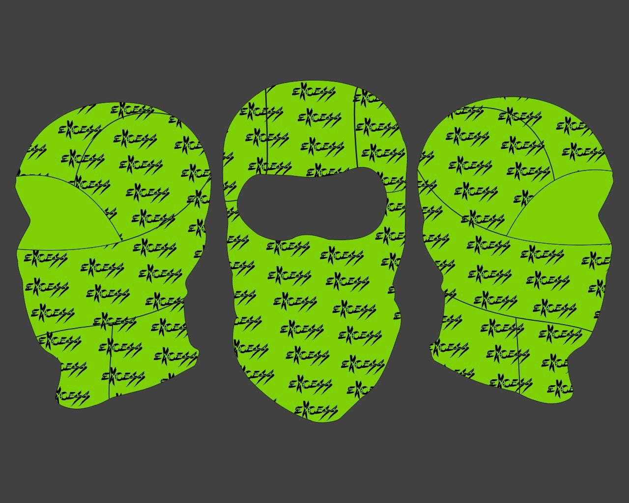 Excess Road Work Balaclava Ski Mask