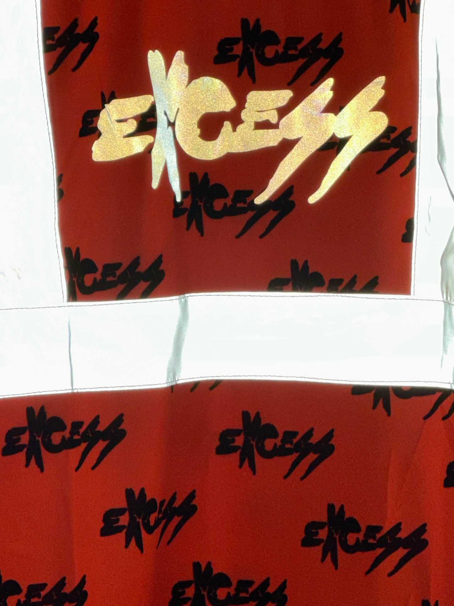 Road Work High-Visibility Construction Shirt — Excess Edition - Orange