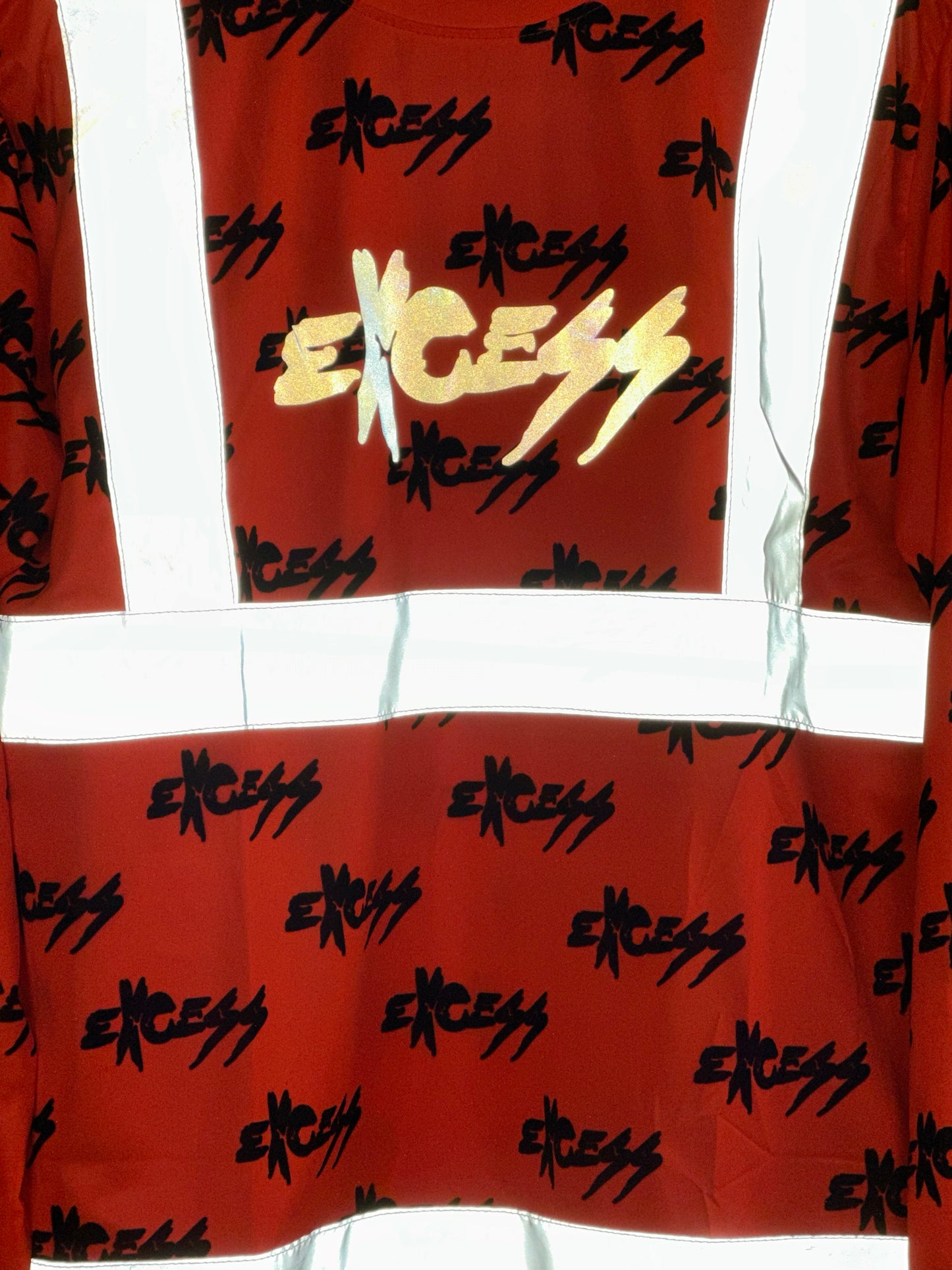 Road Work High-Visibility Construction Shirt — Excess Edition - Orange