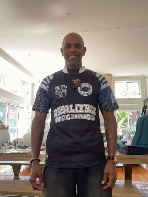 Kayamba Legend Series: Honorary Jersey of Resilience (Black)