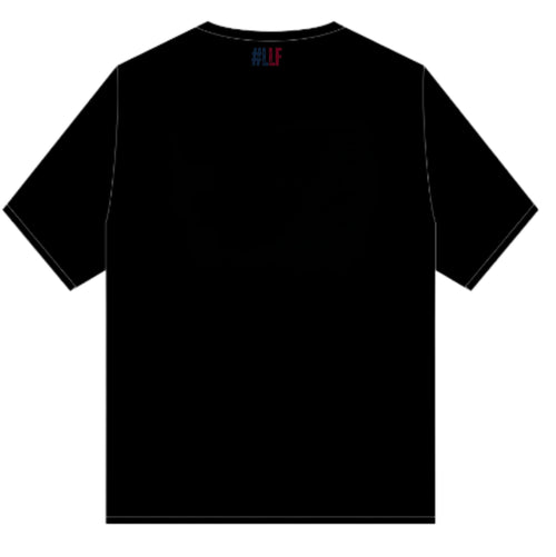 RFP Large Retro TV Tee — back, #LLF tribute