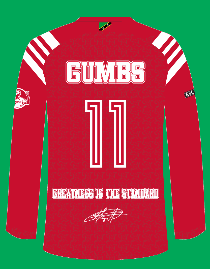 King Kayamba Gumbs Honorary Renaissance Jersey (Long Sleeve) – Limited Edition