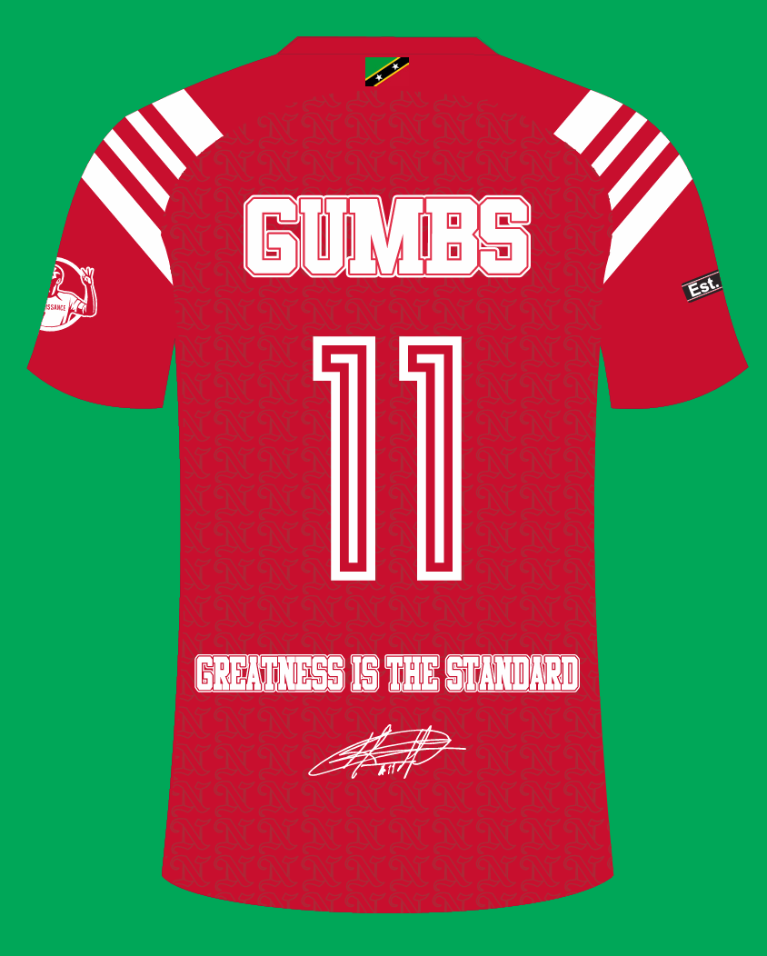 King Kayamba Gumbs Honorary Renaissance Jersey (Short Sleeve) – Limited Edition
