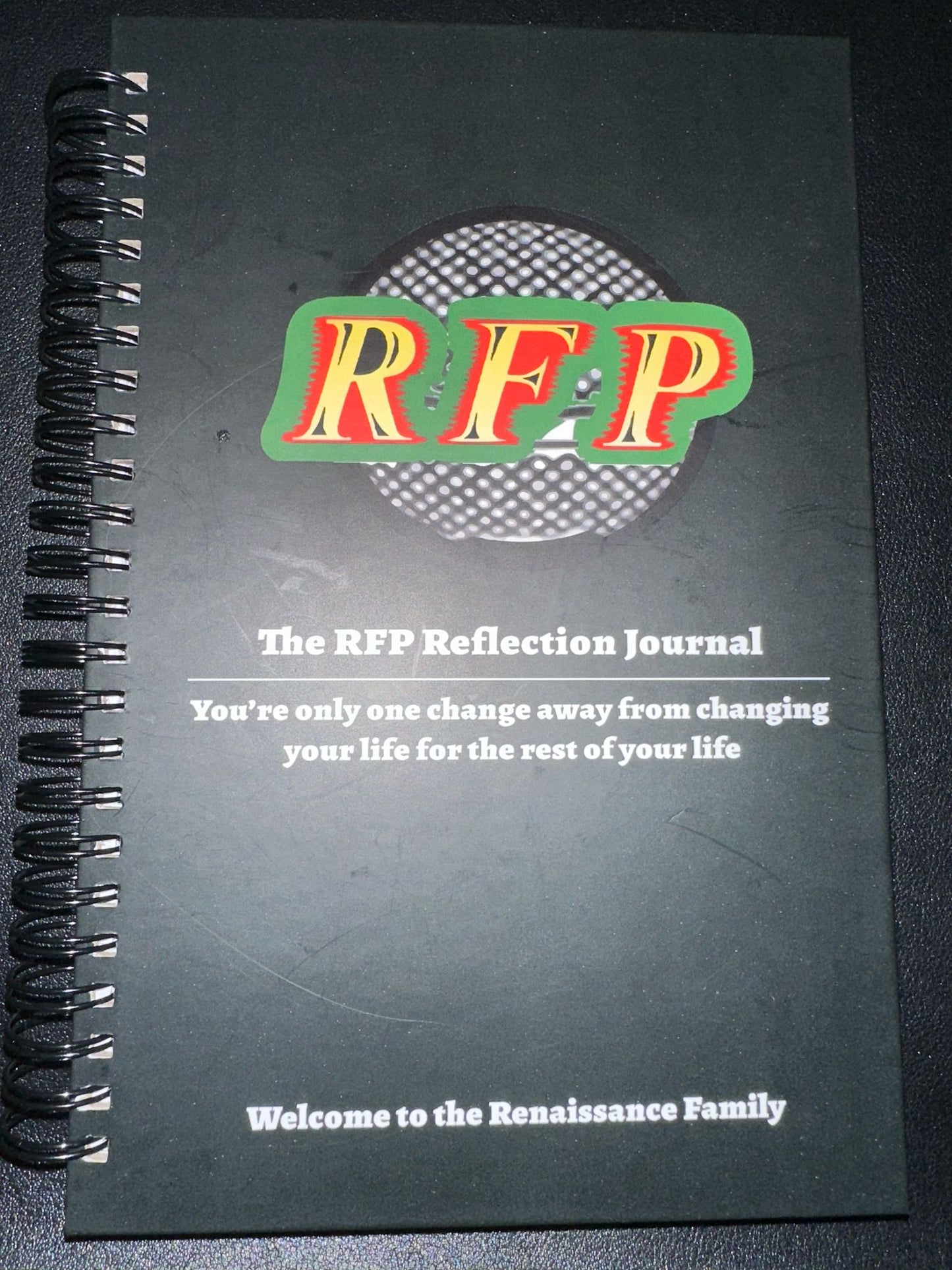 The RFP Reflection Journal - Hard Cover Binder