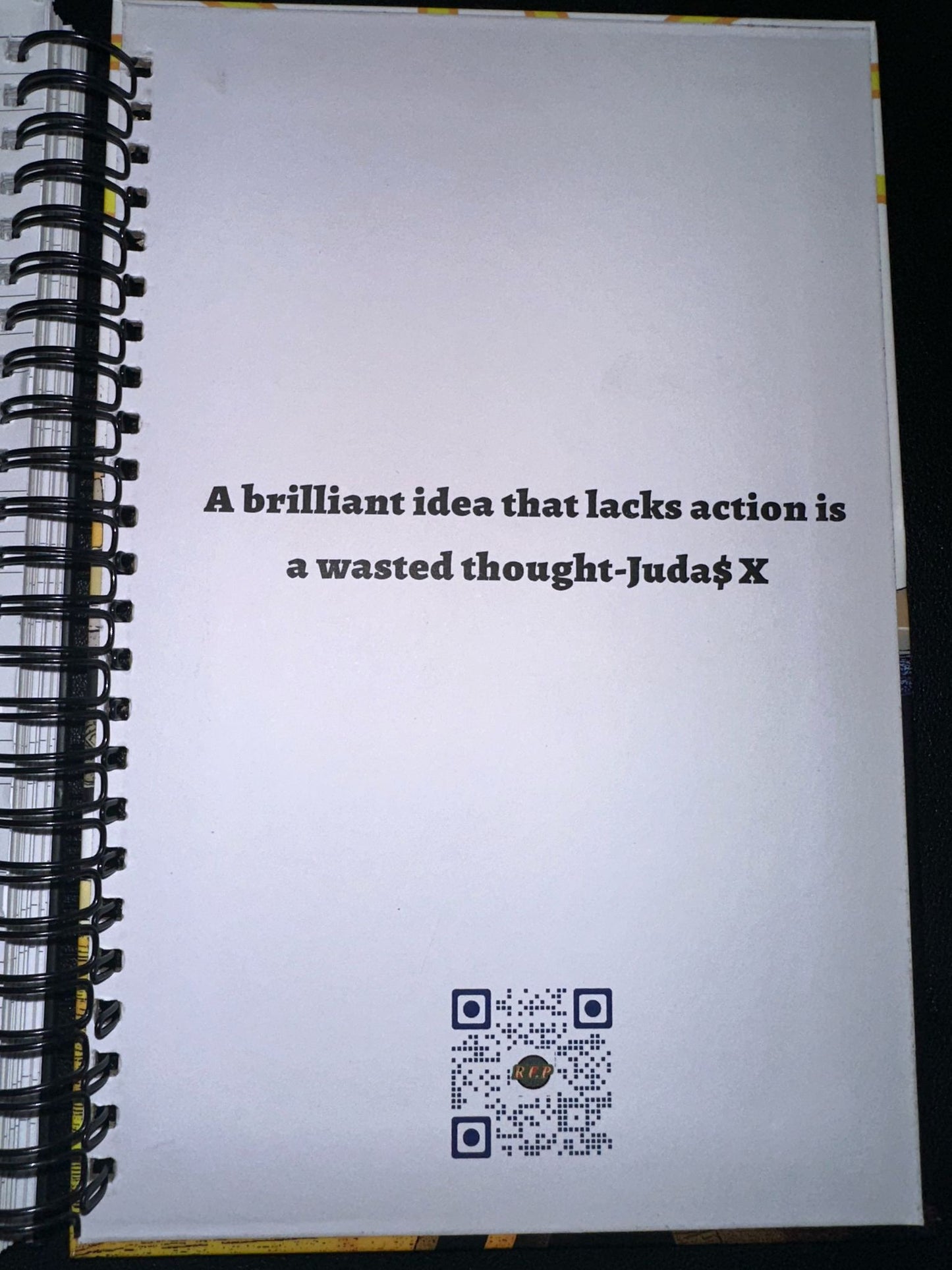 The RFP Reflection Journal - Hard Cover Binder