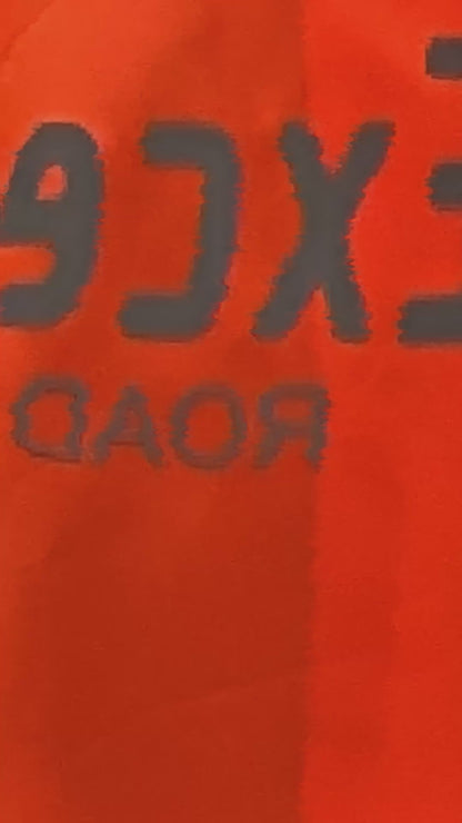 RoadWork Waterproof Construction Windbreaker - Highlighted Orange